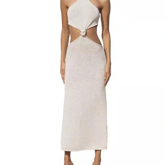 Cult Gaia Cameron Dress in Off White - Cream. Size S (also in L). Cult Gaia Cameron Dress in Off White - Cream. Size S (also in L).